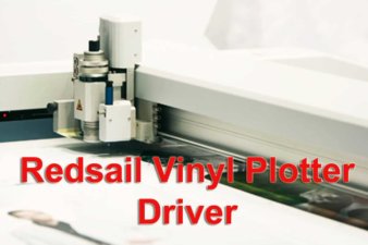 Install redsail cutting plotter usb driver