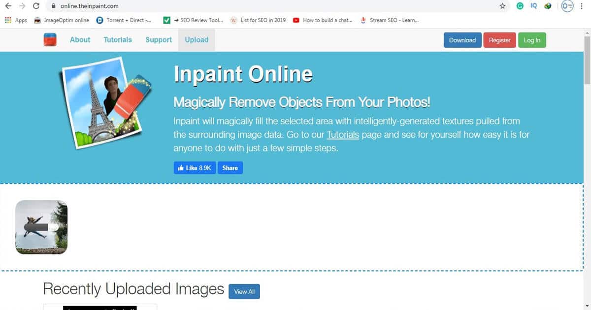 remove objects from photos online